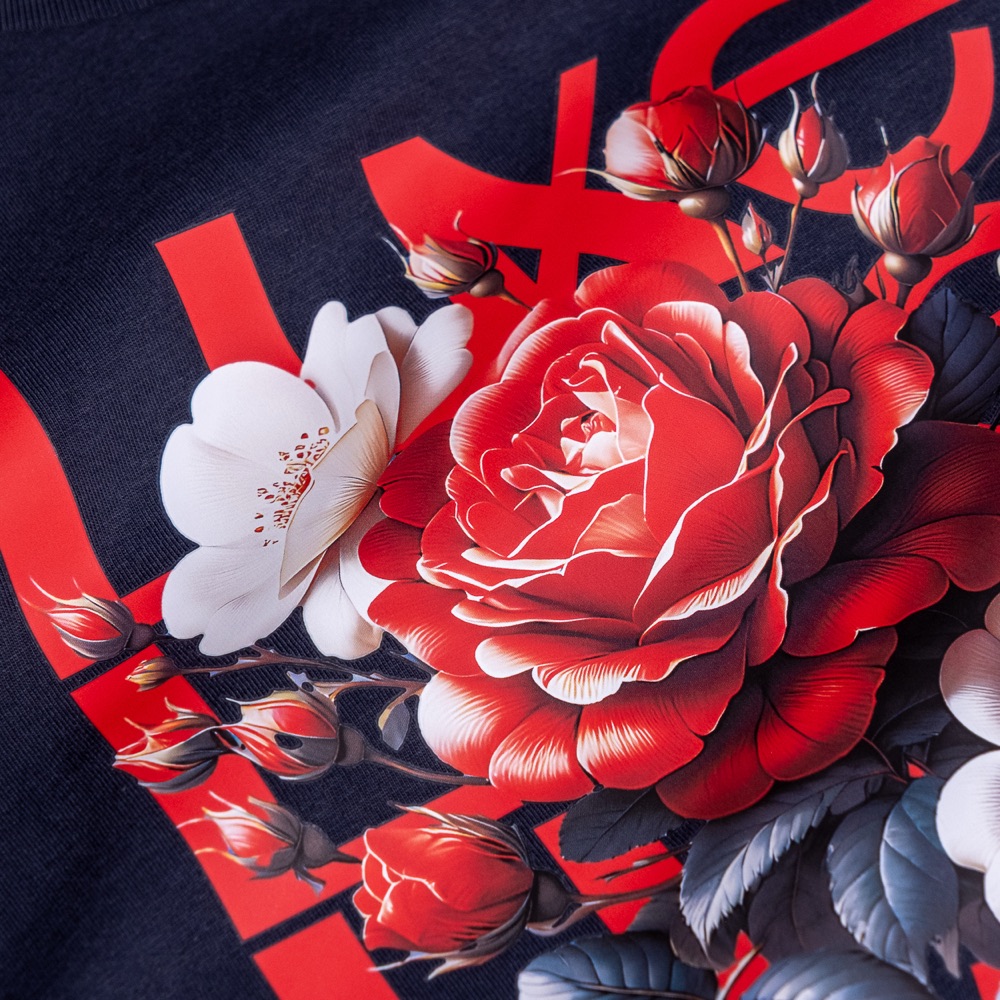 Complex artwork — Luxe Roses design